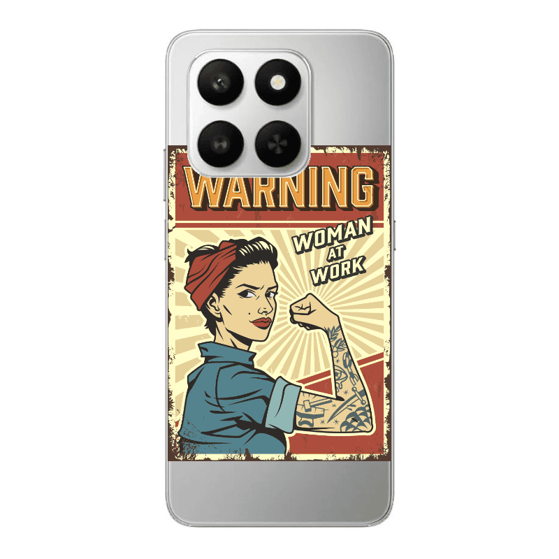 Honor Magic 400 Smart Woman at work Transparent Silicone TPU Θήκη