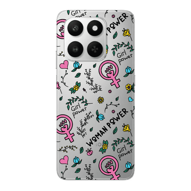 Honor Magic 400 Smart Woman Power Transparent Silicone TPU Θήκη