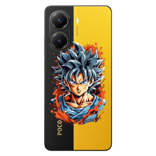 Xiaomi Poco X7 Pro Anime Goku Transparent Silicone TPU Θήκη