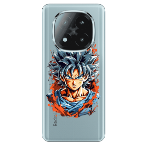 Xiaomi Redmi Note 14 Pro + 5g Anime Goku Transparent Silicone TPU Θήκη
