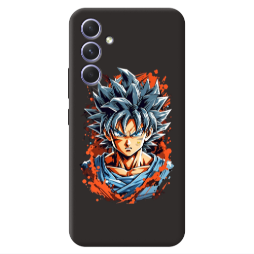 Samsung A36 Anime Goku Black Colored Silicone TPU Θήκη