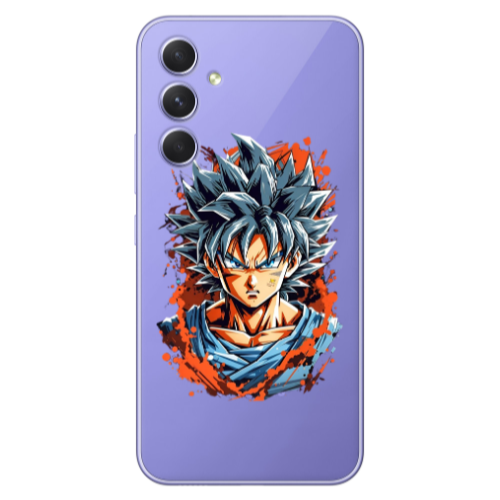 Samsung A56 Anime Goku Transparent Silicone TPU Θήκη