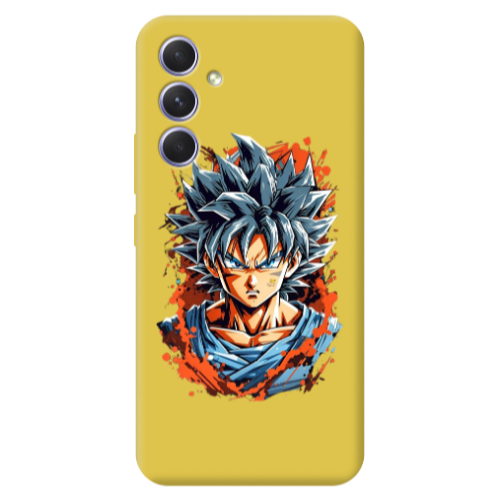 Samsung A56 Anime Goku Yellow Colored Silicone TPU Θήκη