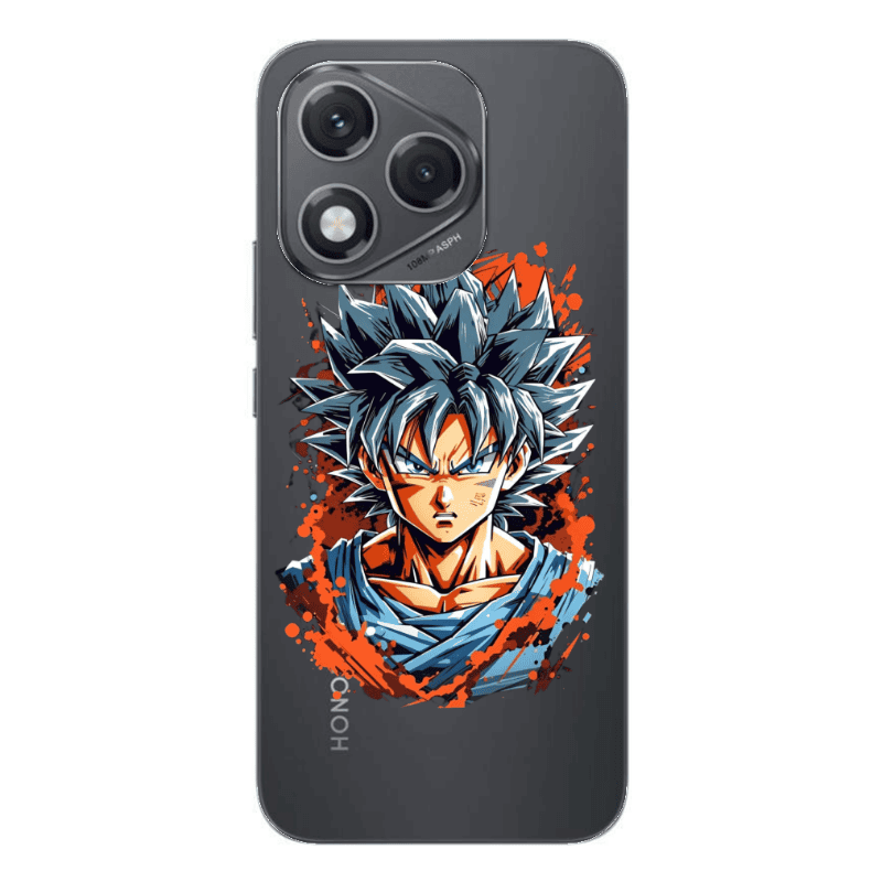 Honor 400 Lite Anime Goku Transparent Silicone TPU Θήκη