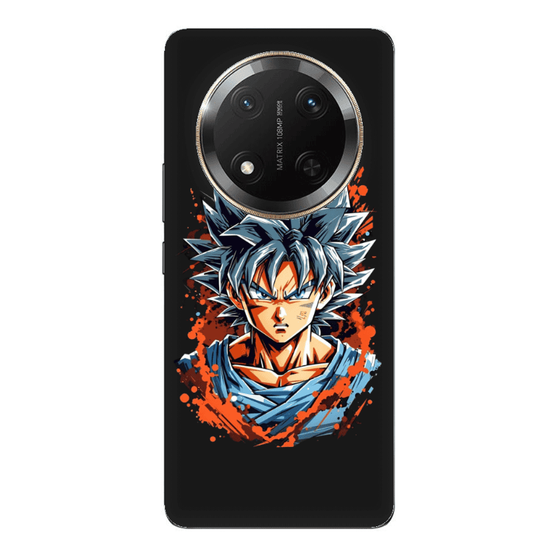 Honor Magic 7 Lite Anime Goku Black Colored Silicone TPU Θήκη