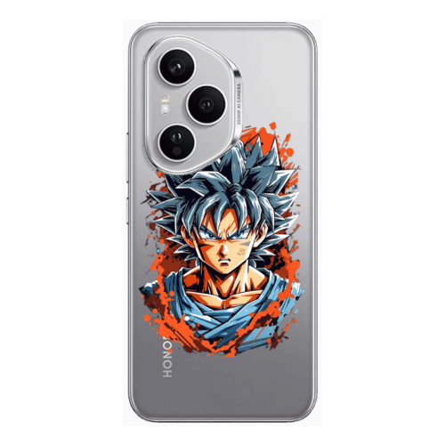 Honor Magic 400 Pro Anime Goku Transparent Silicone TPU Θήκη