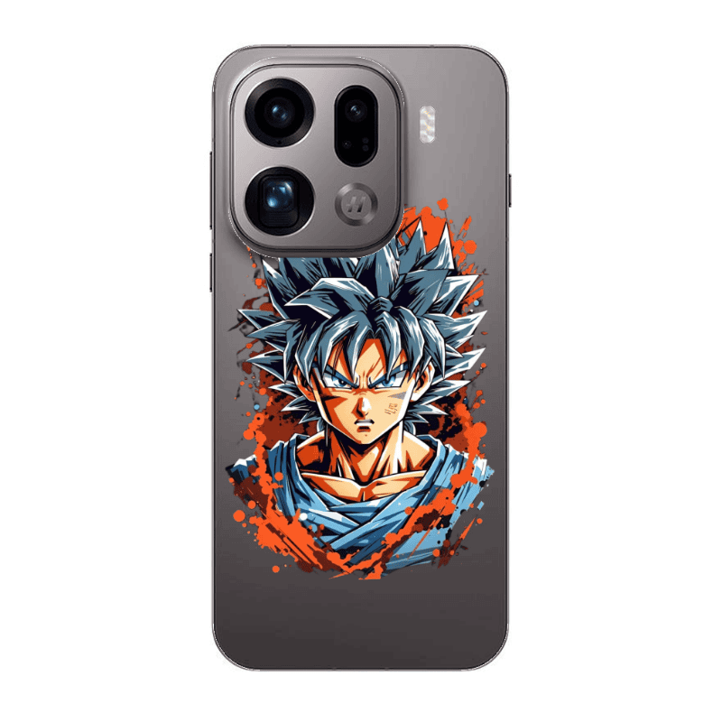 Oppo Find X9 Pro Anime Goku Transparent Silicone TPU Θήκη