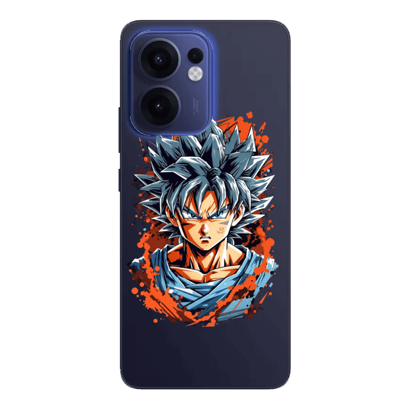 Oppo Reno13 FS Anime Goku Transparent Silicone TPU Θήκη