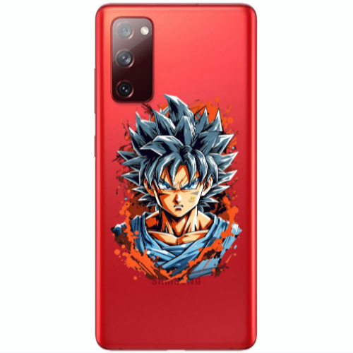 Samsung S20 FE Anime Goku Transparent Silicone TPU Θήκη