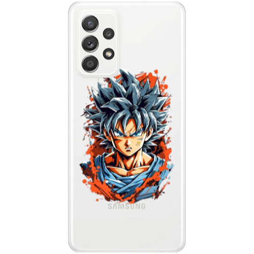 Samsung A53 Anime Goku Transparent Silicone TPU Θήκη