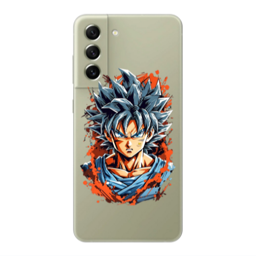 Samsung S22 Anime Goku Transparent Silicone TPU Θήκη