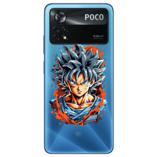 Xiaomi Poco X4 Pro Anime Goku Transparent Silicone TPU Θήκη