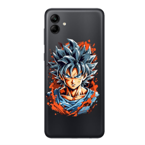 Samsung A04 Anime Goku Transparent Silicone TPU Θήκη