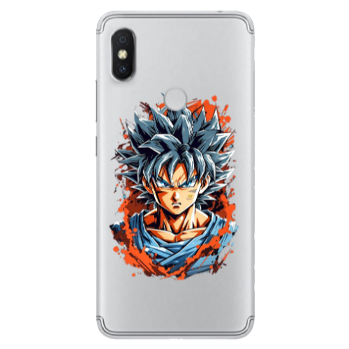 Xiaomi Redmi S2 Anime Goku Transparent Silicone TPU Θήκη