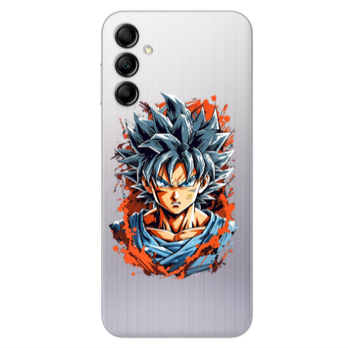 Samsung A24 Anime Goku Transparent Silicone TPU Θήκη