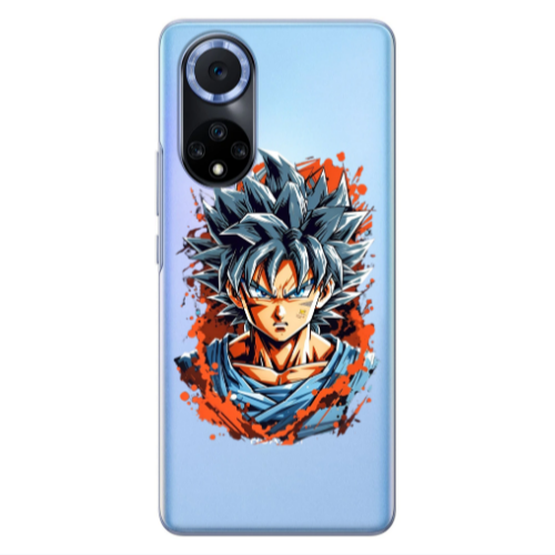 Huawei Nova 9 Anime Goku Transparent Silicone TPU Θήκη
