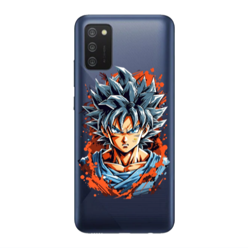 Samsung A02s Anime Goku Transparent Silicone TPU Θήκη