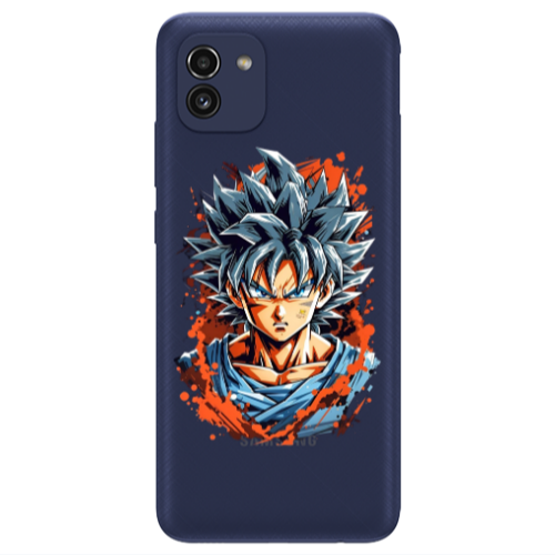 Samsung A03 Anime Goku Transparent Silicone TPU Θήκη