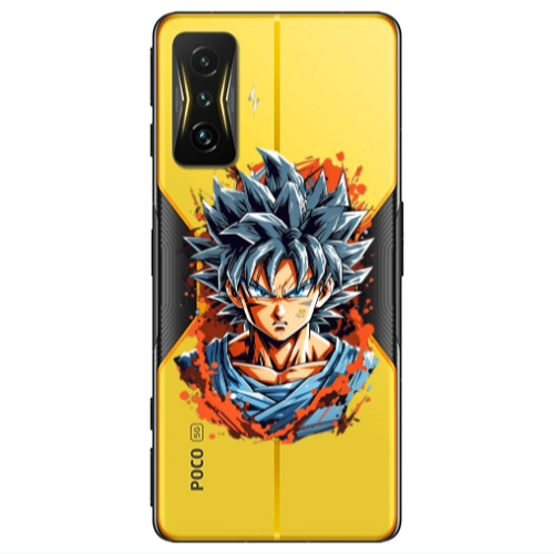 Xiaomi Poco F4 Gt Anime Goku Transparent Silicone TPU Θήκη