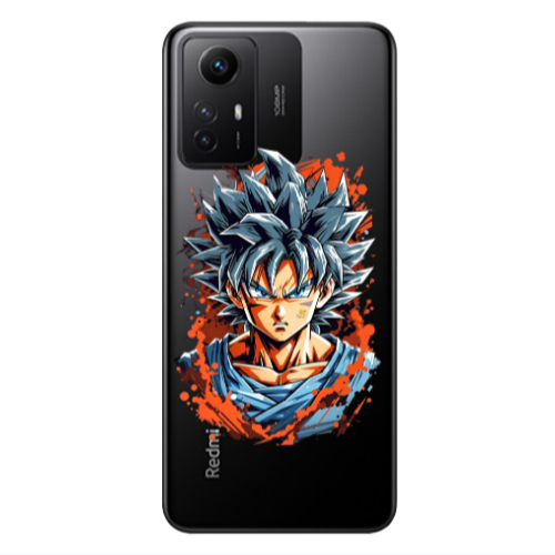 Xiaomi Redmi Note 12s Anime Goku Transparent Silicone TPU Θήκη