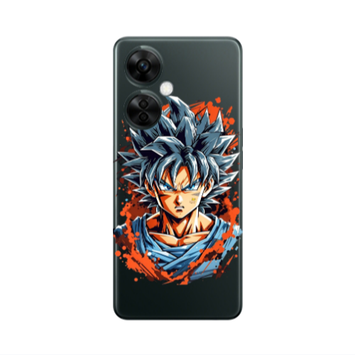 Oneplus Nord CE 3 Lite 5G Anime Goku Transparent Silicone TPU Θήκη