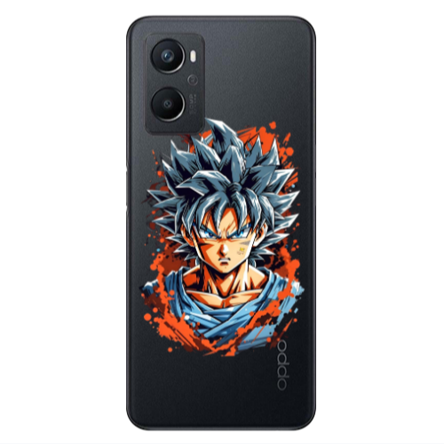 Oppo A 96 Anime Goku Transparent Silicone TPU Θήκη