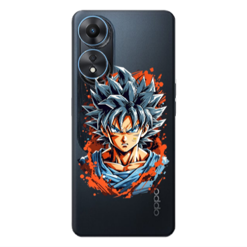 Oppo A 98 Anime Goku Transparent Silicone TPU Θήκη
