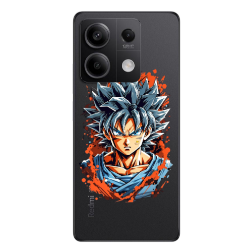Xiaomi Redmi Note 13 5G Anime Goku Transparent Silicone TPU Θήκη