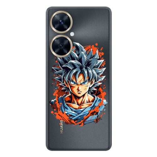 Huawei Nova 11i Anime Goku Transparent Silicone TPU Θήκη
