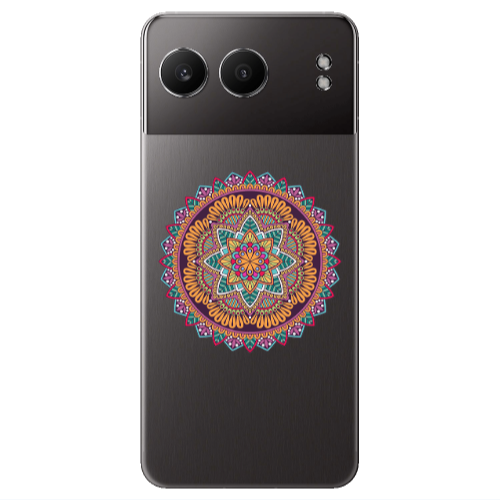 Oneplus Nord 4 Mandala D102 Transparent Silicone TPU Θήκη