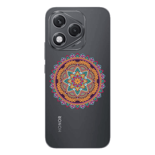 Honor 400 Lite Mandala D102 Transparent Silicone TPU Θήκη