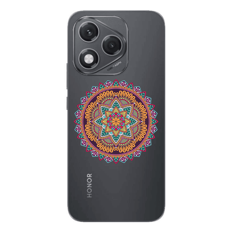 Honor 400 Lite Mandala D102 Transparent Silicone TPU Θήκη