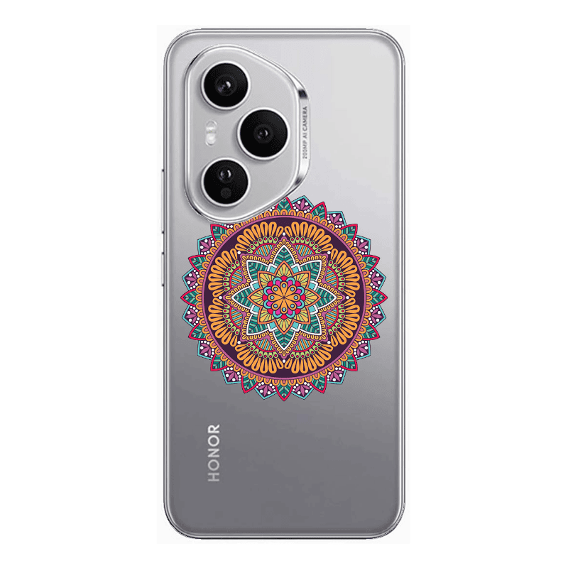 Honor Magic 400 Pro Mandala D102 Transparent Silicone TPU Θήκη