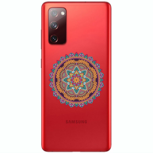 Samsung S20 FE Mandala D102 Transparent Silicone TPU Θήκη