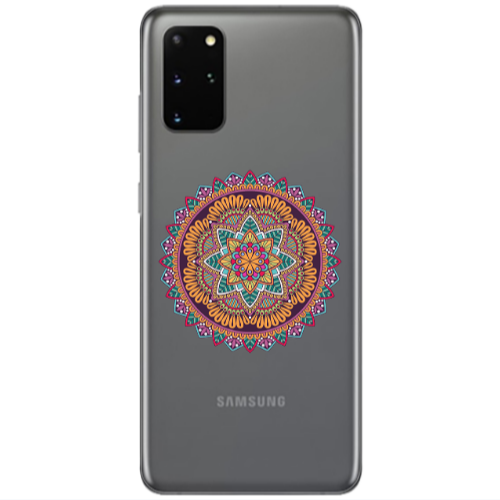 Samsung S20 Plus Mandala D102 Transparent Silicone TPU Θήκη