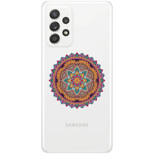 Samsung A53 Mandala D102 Transparent Silicone TPU Θήκη