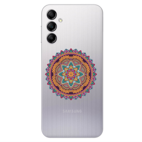 Samsung A24 Mandala D102 Transparent Silicone TPU Θήκη