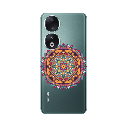 Honor 90 5G Mandala D102 Transparent Silicone TPU Θήκη