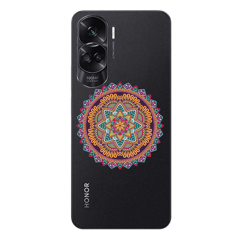 Honor 90 Lite 5G Mandala D102 Transparent Silicone TPU Θήκη