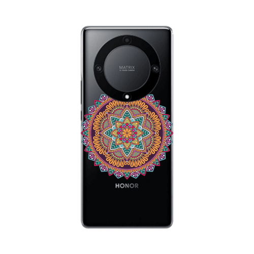 Honor Magic5 Lite 5G Mandala D102 Transparent Silicone TPU Θήκη