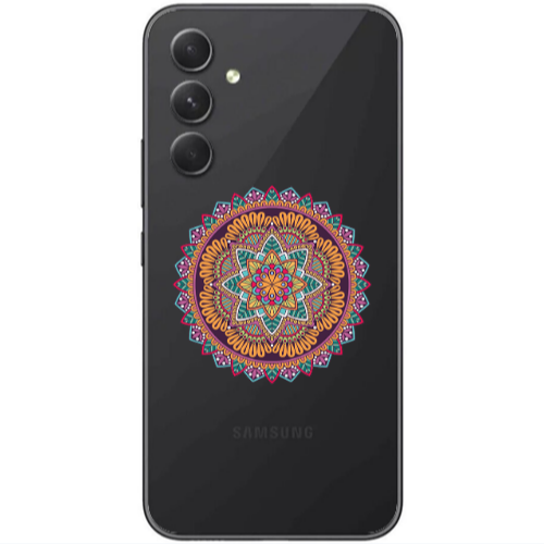 Samsung Galaxy A25 Mandala D102 Transparent Silicone TPU Θήκη
