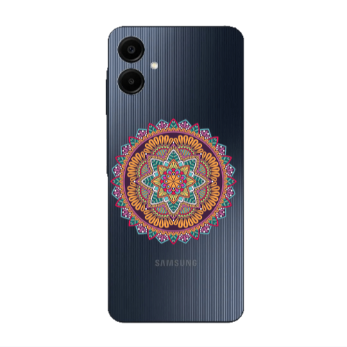 Samsung A06 Mandala D102 Transparent Silicone TPU Θήκη