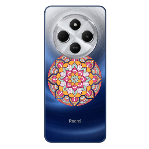 Xiaomi Redmi 14c Mandala D103 Transparent Silicone TPU Θήκη