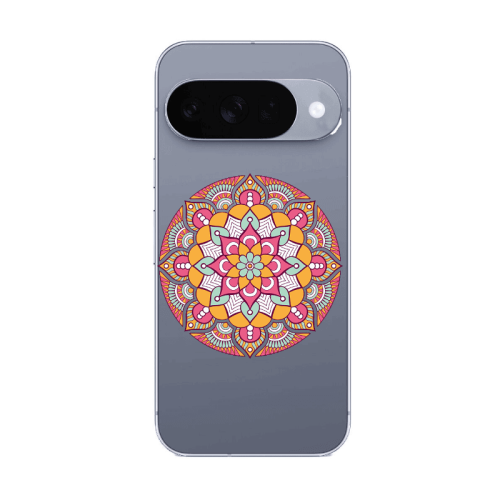 Google Pixel 10 Mandala D103 Transparent Silicone TPU Θήκη