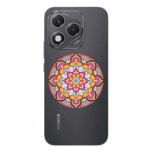 Honor 400 Lite Mandala D103 Transparent Silicone TPU Θήκη