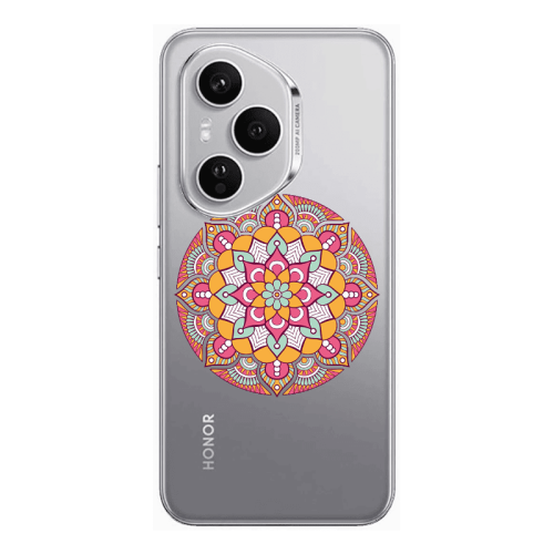 Honor Magic 400 Pro Mandala D103 Transparent Silicone TPU Θήκη