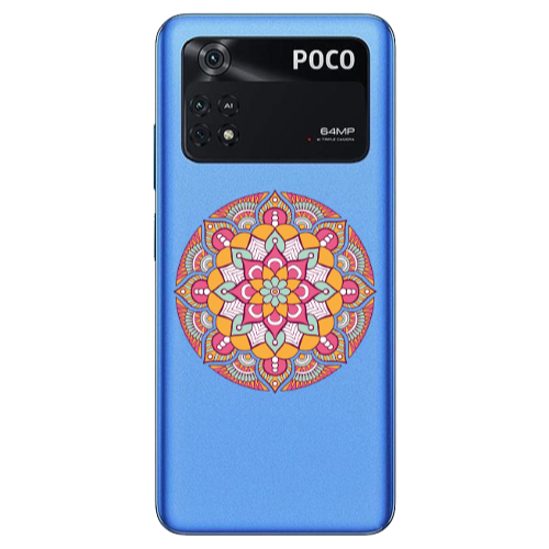 Xiaomi Poco M4 Pro 4G Mandala D103 Transparent Silicone TPU Θήκη