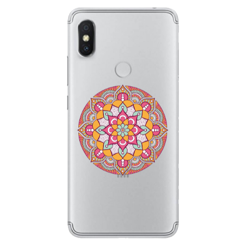 Xiaomi Redmi S2 Mandala D103 Transparent Silicone TPU Θήκη