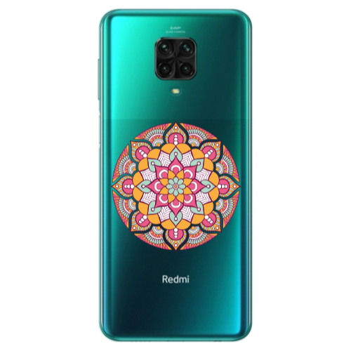 Xiaomi Redmi Note 9S Mandala D103 Transparent Silicone TPU Θήκη