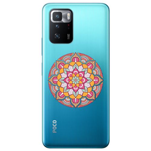 Xiaomi Poco X3 GT Mandala D103 Transparent Silicone TPU Θήκη